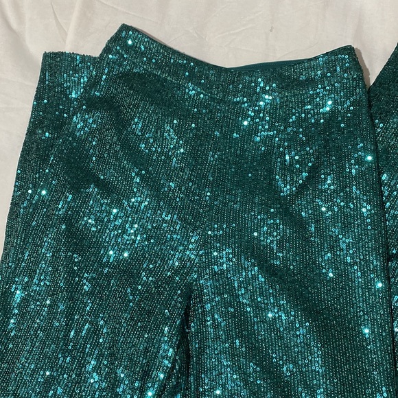 Dress the population Sequin Wide Leg - Picture 3 of 10